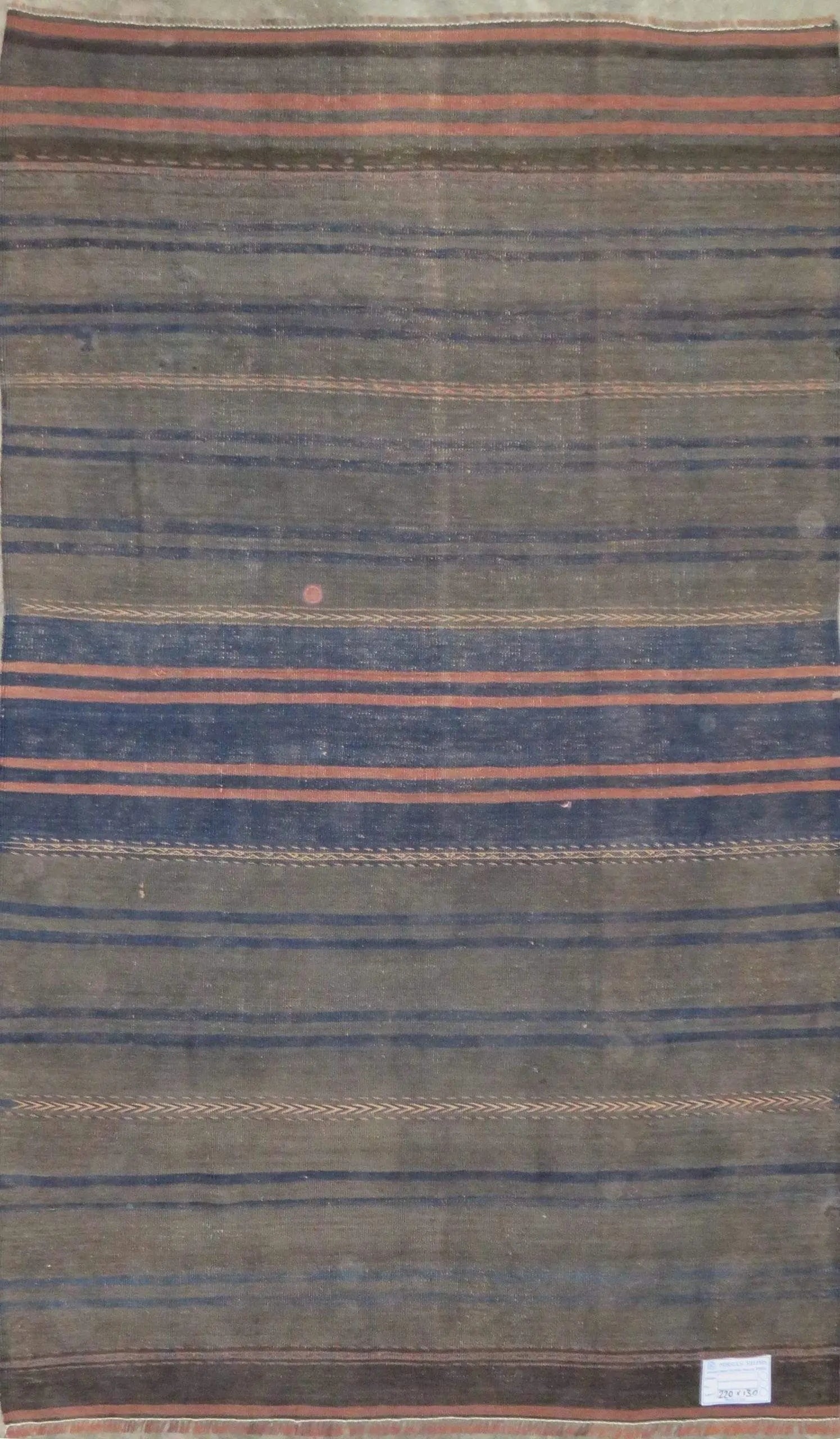 One Of The Kind Authentic Hand-Knotted Sanandaj Vintage Kilim 7'0" X 4'0": ABC Rugs Kilims Collection Sanandaj Seneh, Vintage Kilim Collection And Modern Hand-Knotted Area Kilim With Natural Wool And Cotton 7'0" X 4'0" (Abc-Per-1704) (Multi Color) Hand knotted and meticulous
