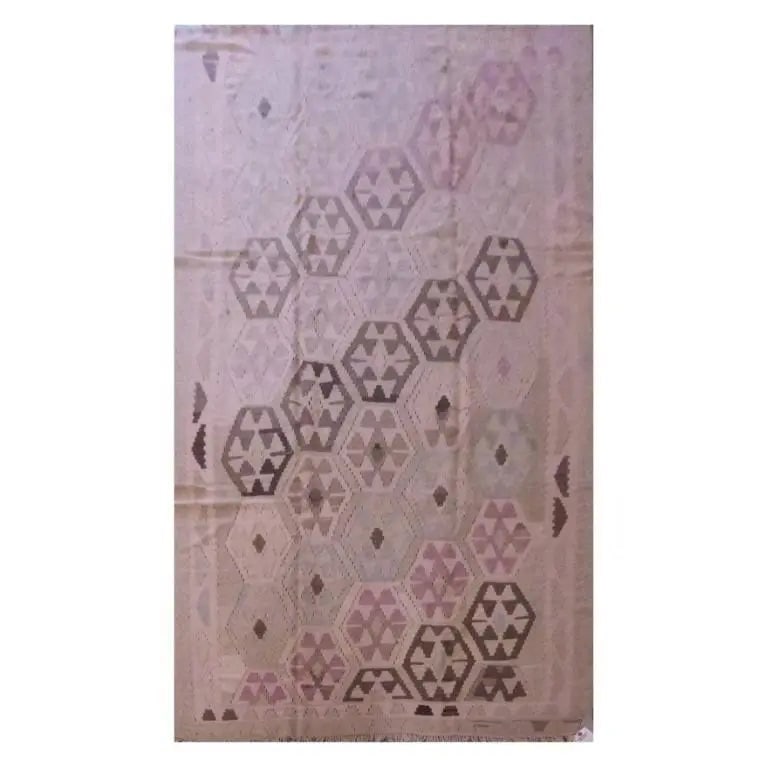 One Of The Kind Ardabil Persian Kilim 9'6" x 5'10": ABC Rugs Kilims Collection Persian Ardabil Vintage Hand-Knotted Kilim Made With Natural Wool And Cotton 9'6'' X 5'10'' Abc28 Hand knotted and meticulously crafted by Persian artisans, this stunning Ki
