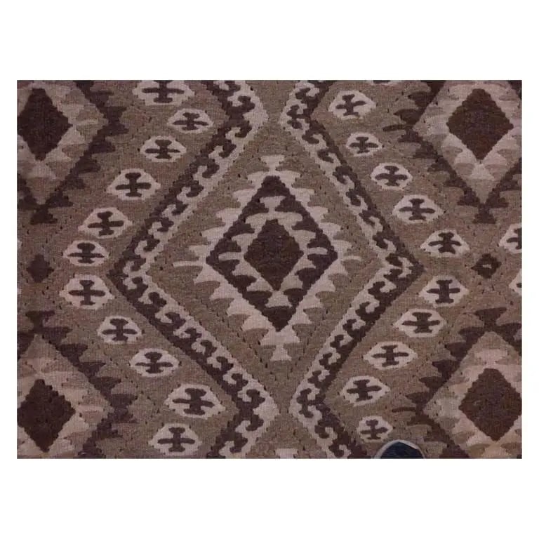 One Of The Kind Ardabil Persian Kilim 5'2" x 9': ABC Rugs Kilims Collection Persian Ardabil Vintage Hand-Knotted Kilim Made With Natural Wool And Cotton 5'2'' X 9' Abc312 Hand knotted and meticulously crafted by Persian artisans, this stunning Kilim