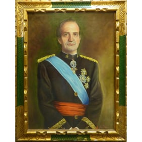 Spanish Oil Painting By Maria Jimenez Ready To Hang For Home Wall Art Decoration 39" X 31" Abcp-270
