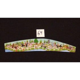 Persian Wall Art Miniature On Bone Painting Fine Art Handmade Ready For Home Decoration 9" X 2"