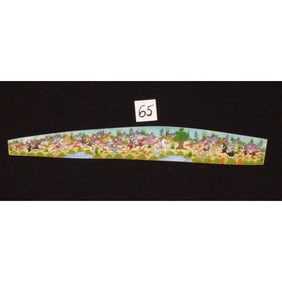 Persian Wall Art Miniature On Bone Painting Fine Art Handmade Ready For Home Decoration 9" X 2"