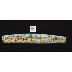 Persian Wall Art Miniature On Bone Painting Fine Art Handmade Ready For Home Decoration 9" X 2"