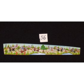 Persian Wall Art Miniature On Bone Painting Fine Art Handmade Ready For Home Decoration 9" X 2"
