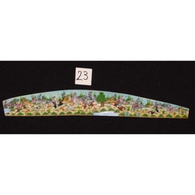 Persian Wall Art Miniature On Bone Painting Fine Art Handmade Ready For Home Decoration 9" X 2"