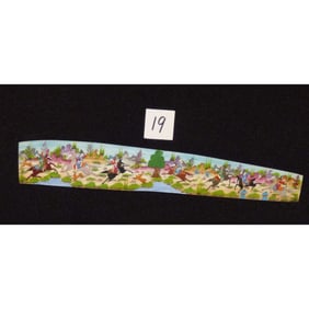 Persian Wall Art Miniature On Bone Painting Fine Art Handmade Ready For Home Decoration 9" X 2"