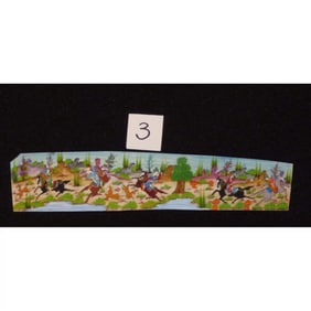 Persian Wall Art Miniature On Bone Painting Fine Art Handmade Ready For Home Decoration 9" X 2"