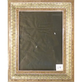 Khatam Marquetry Artwork Handmade Ready To Hang For Home Wall Art Decoration 10" X 12" Abckhm106