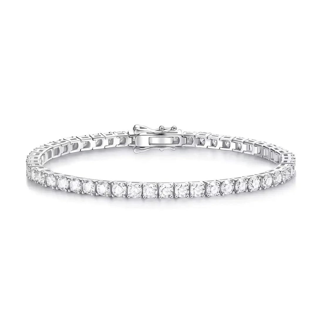 Tennis Chains, 4.0mm Gold, Lab Diamond With IGI Certificate VVS1 - D 6 Inch 9.5g 11.1 Carat (1 of 1)