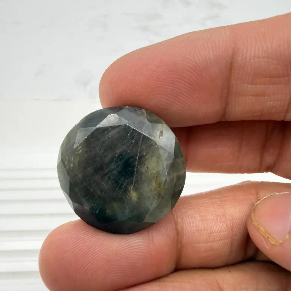 AA+ QUALITY ROUND MIXED NATURAL BLUE SAPPHIRE, BLUE COLORED, INDIAN GEMSTONE, WEIGHT 89.6 CTS: AA+ QUALITY ROUND MIXED NATURAL BLUE SAPPHIRE, BLUE COLORED, INDIAN GEMSTONE, WEIGHT 89.6 CTS