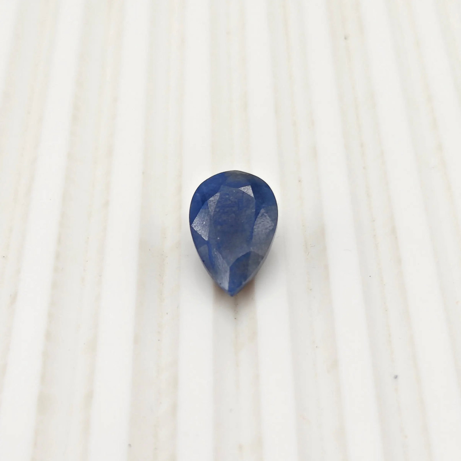A++ QUALITY PEAR MIXED NATURAL BLUE SAPPHIRE, BLUE COLORED, INDIAN GEMSTONE, WEIGHT 8.25 CTS
