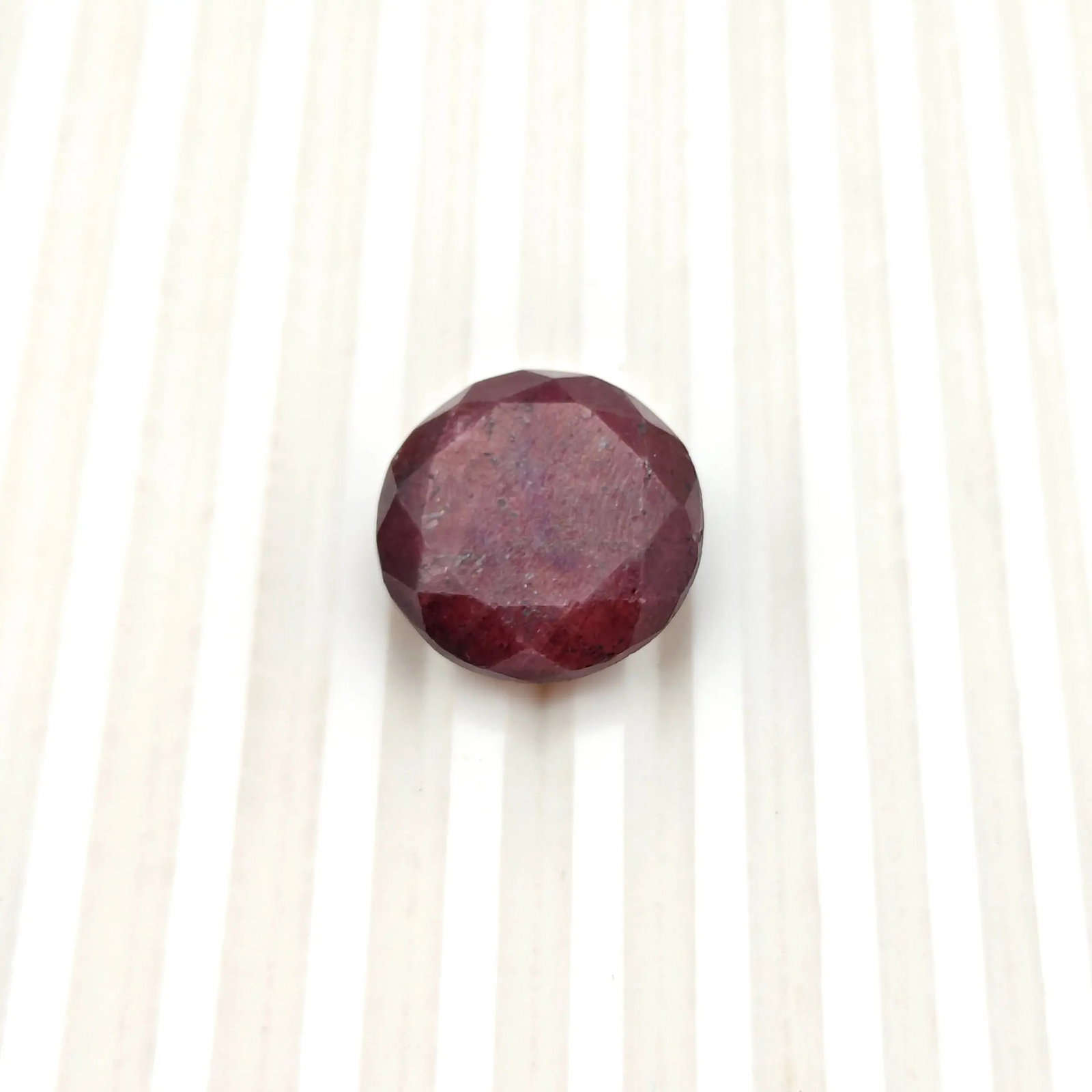 AA+ QUALITY ROUND MIXED NATURAL RUBY, RED COLORED, INDIAN GEMSTONE, WEIGHT 46.35 CTS (1 of 1)