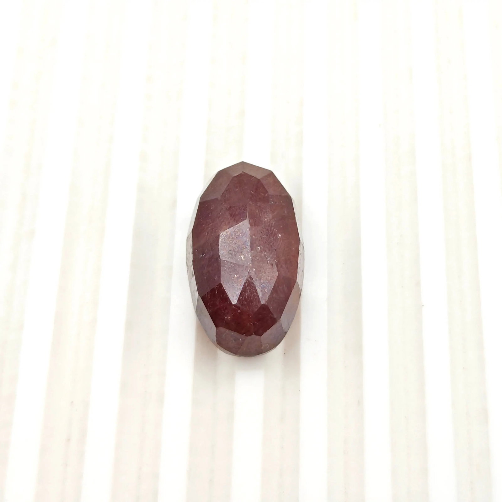 A+ QUALITY OVAL MIXED NATURAL RUBY, RED COLORED, INDIAN GEMSTONE, WEIGHT 55.85 CTS (1 of 1)