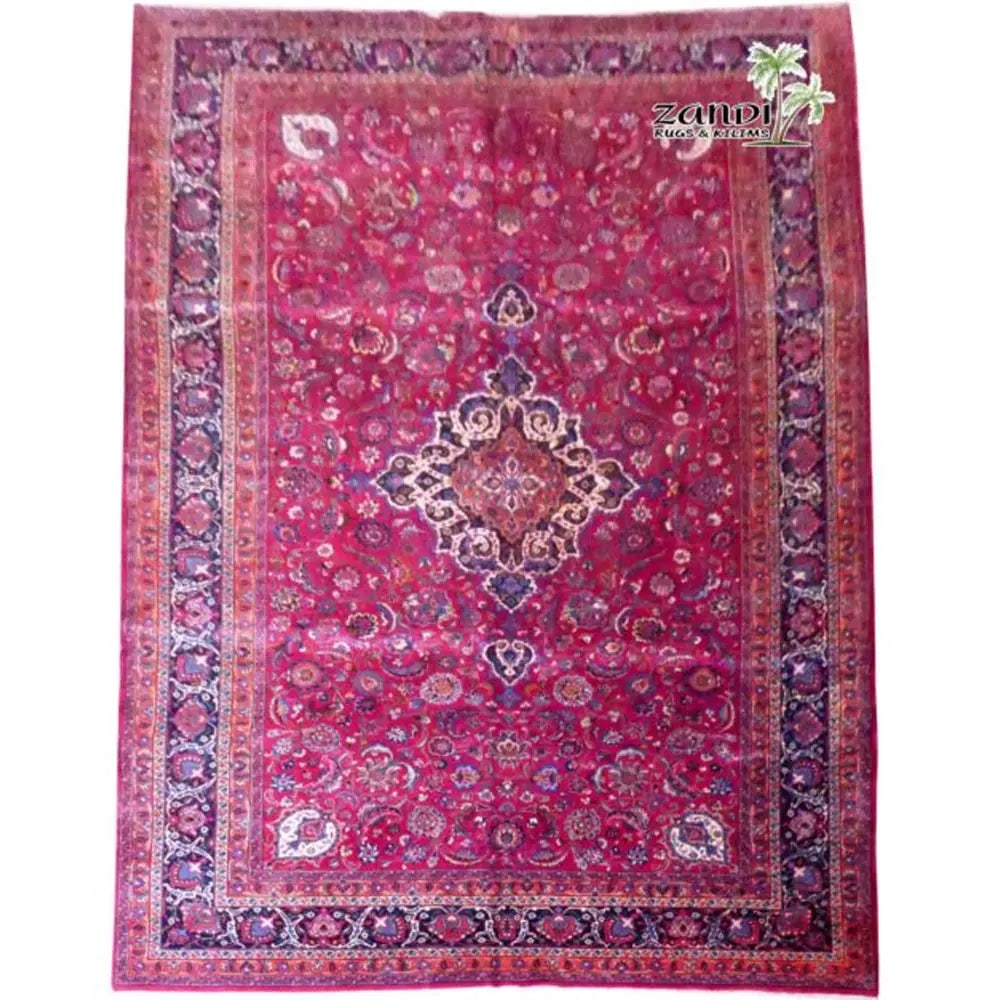 One Of The Kind Persian Tabriz Rug 11'2" x 19'3": ABC Rugs Kilims Collection Hand Knotted Traditional Multicolor Wool Persian Rug Size 11'20"X19'3" (Rr11141) Abcr02135A Hand knotted and meticulously crafted by Persian artisans, this stunning Persian 
