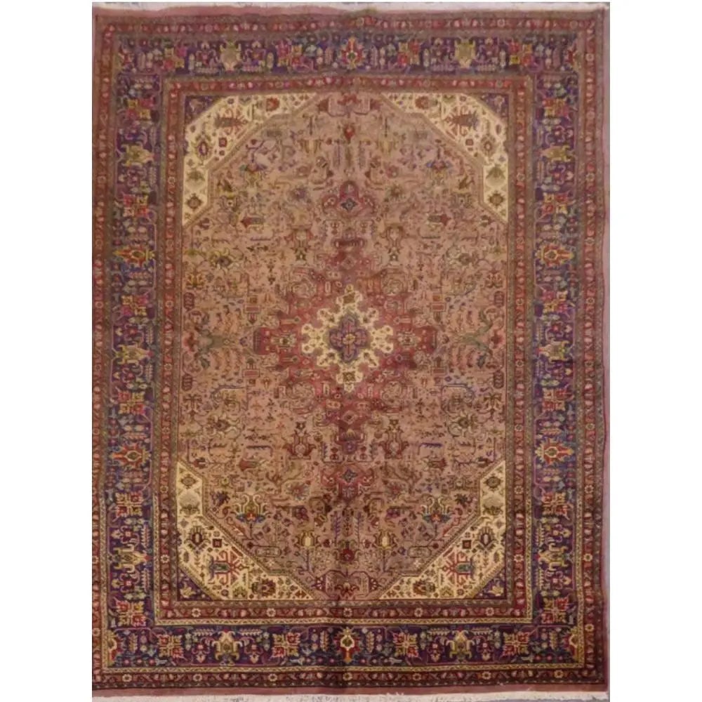 One Of The Kind Persian Tabriz Rug 10'5" x 8'8" (1 of 1)