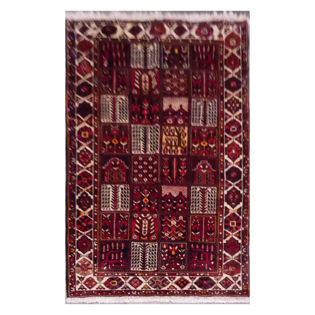 One Of The Kind Persian Bakhtiar Rug 9'2" x 5'2" (1 of 1)