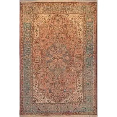 One Of The Kind Persian Tabriz Rug 9'9" x 6'5" (1 of 1)