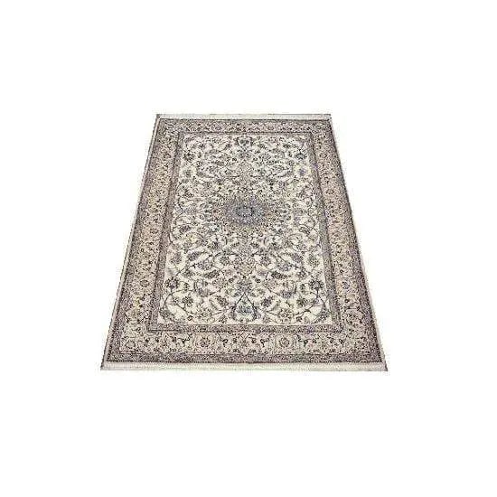 One Of The Kind Persian Nain Rug 6'8" x 4'3": ABC Rugs Kilims Collection Authentic Persian Rug Nain Traditional Style Hand-Knotted Indoor Area Rug With Natural Wool And Silk 6'8" X 4'3" Abcr02413 Hand knotted and meticulously crafted by Persian a