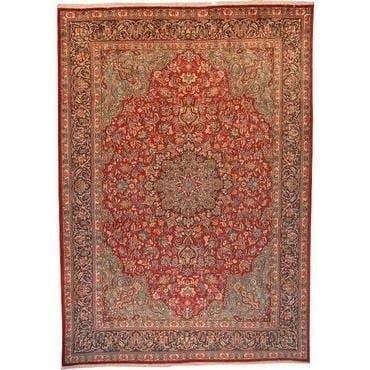 One Of The Kind Persian Kerman Rug 10'9" x 7'6" (1 of 1)