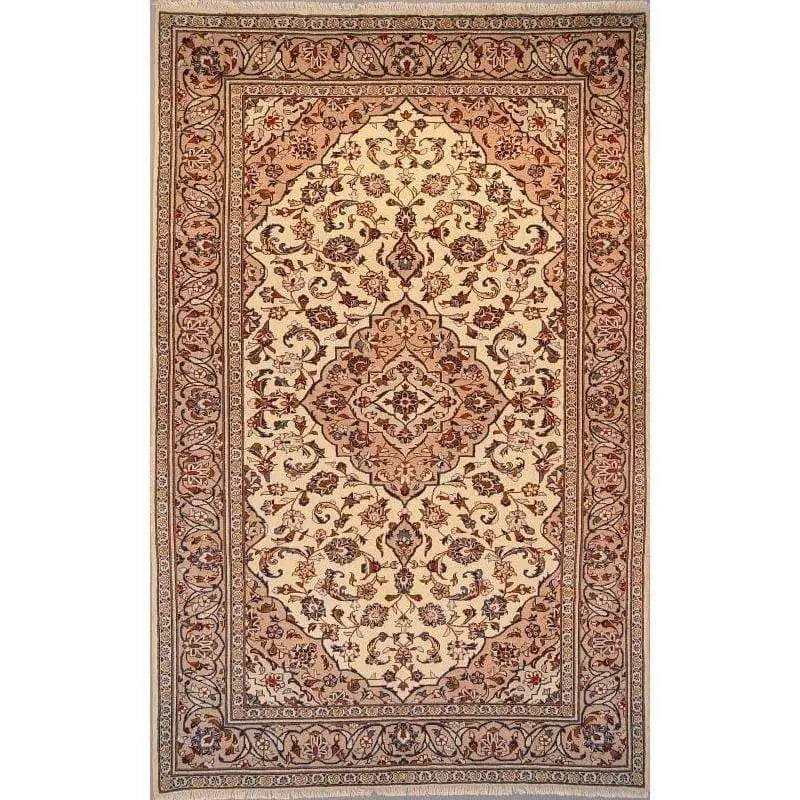 One Of The Kind Persian Kashan Rug 10'0" x 6'6": ABC Rugs Kilims Collection Authentic Persian Rug Kashan Traditional Style Hand-Knotted Indoor Area Rug With Natural Wool And Cotton 10'0" X 6'6" Abcr02784 Hand knotted and meticulously crafted by Pers