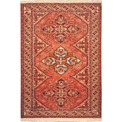 One Of The Kind Persian Ardabil Rug 5'1" x 3'5": ABC Rugs Kilims Collection Authentic Persian Rug Ardabil Traditional Style Hand-Knotted Indoor Area Rug With Natural Wool And Silk 5'1" X 3'5" Abcr02109 Hand knotted and meticulously crafted by Persia