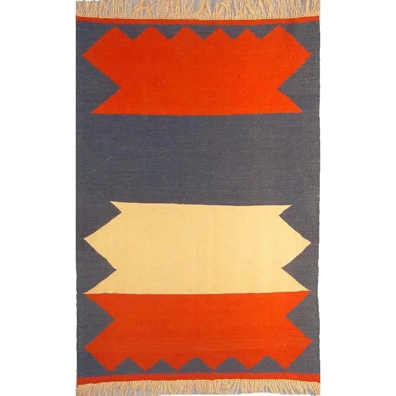 One Of The Kind Shiraz Persian Kilim 6'2" X 4'3": ABC Rugs Kilims Collection Shiraz Persian Kilim Collection And Modern Colorful Hand-Knotted Multi Area Kilim With Natural Wool And Cotton 6'2" X 4'3" Abck00219 Hand knotted and meticulously crafted by