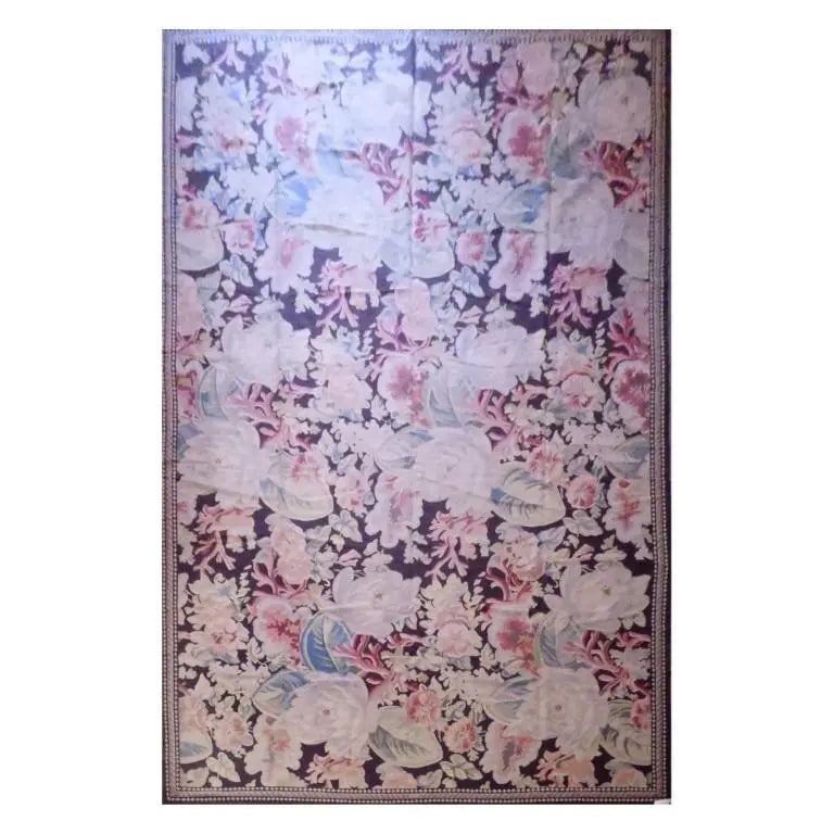 One Of The Kind Sanandaj Vintage Authentic Hand-Knotted Kilim 11' X 16': ABC Rugs Kilims Collection Sanandaj Vintage Hand-Knotted Kilim Made With Natural Wool And Cotton 11 X 16 (Abc5) (Multi Color) Hand knotted and meticulously crafted by Sanandaj artisans, this stunning 
