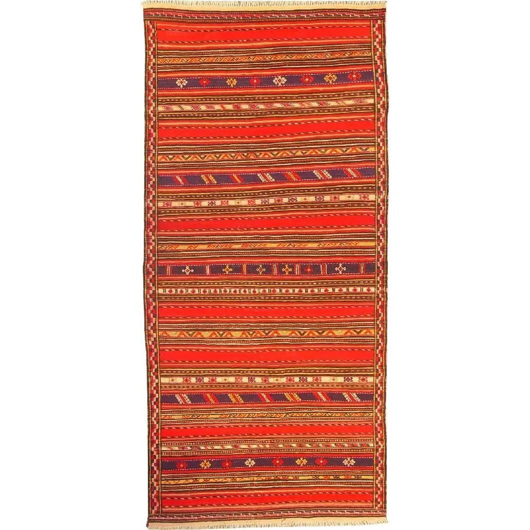 One Of The Kind Mashad Persian Kilim 10'9" X 5'1" (1 of 1)