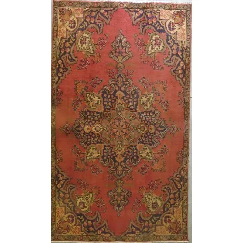 One Of The Kind Hand-Knotted Persian Wool Rug _ Luxurious Vintage Design, 12'4" x 9'4", Artisan: Hand-Knotted Persian Wool Rug _ Luxurious Vintage Design, 12'4" x 9'4", Artisan Crafted, Authentic hand-knotted traditional antique vintage Persian rugs, in excellent vintage condition with over 60 ye