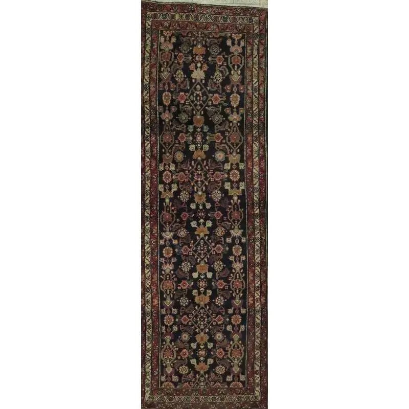 One Of The Kind Hand-Knotted Persian Wool Rug _ Luxurious Vintage Design, 11'8" x 9'3", Artisan (1 of 1)