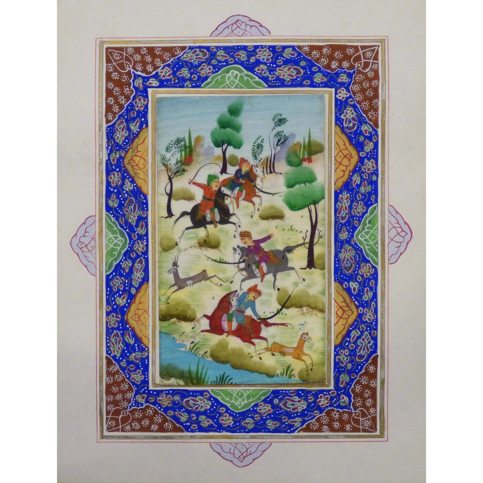 Persian Miniature Handmade With Unique Design And Colorful Authentic Art 7" X 9.5" Abcpm0149: ABCPM0149 Persian Miniature Handmade with Unique Design and Colorful ART. ABC Rugs Kilims is a professional home decors manufacturer. The high-quality Authentic Persian Miniature Handmade multicolored