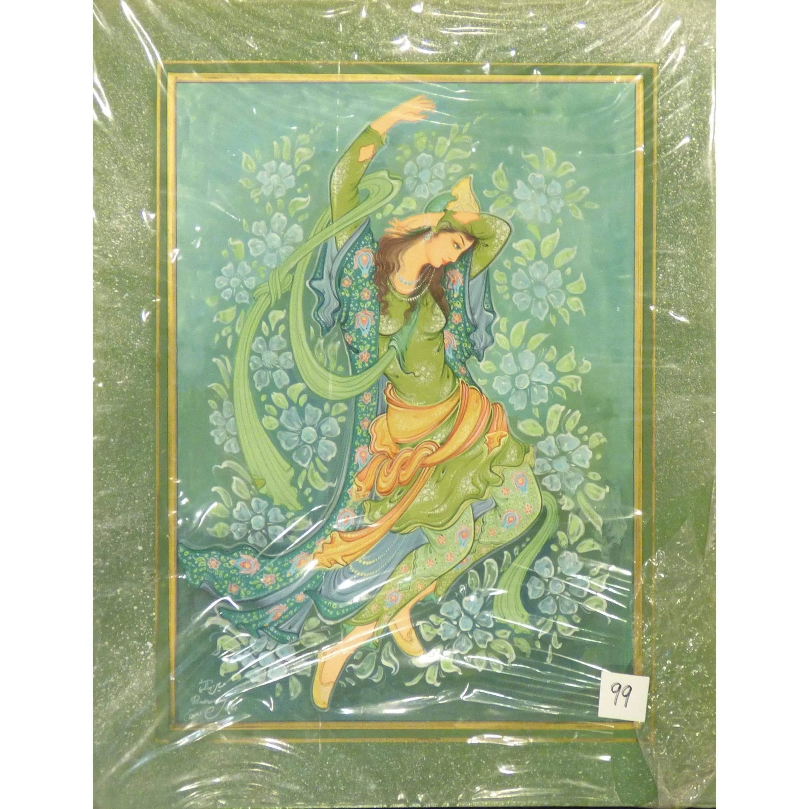 Persian Miniature Fine Art Handmade Painting Ready To Hang For Home Wall Art Decoration 14" X 18": ABCPM0252 Persian Miniature Fine Art Handmade Painting Ready to Hang for Home Wall Art Decoration. We only professionally do hand-paint canvas Miniature Fine Art Handmade Painting, can manage all kind