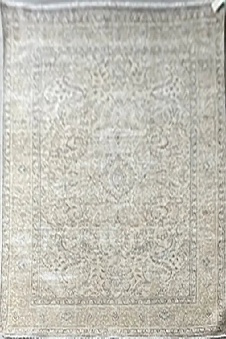 One Of The Kind Hand Knotted Persian Rug 9'7" x 6'7" R15479: ??? Ivory Scroll: One-Of-A-Kind Hand Knotted Persian Rug Item ID: R15479 | Size: $9'7" \times 6'7"$ ? Delicate Design, Undeniable Luxury Presenting a p