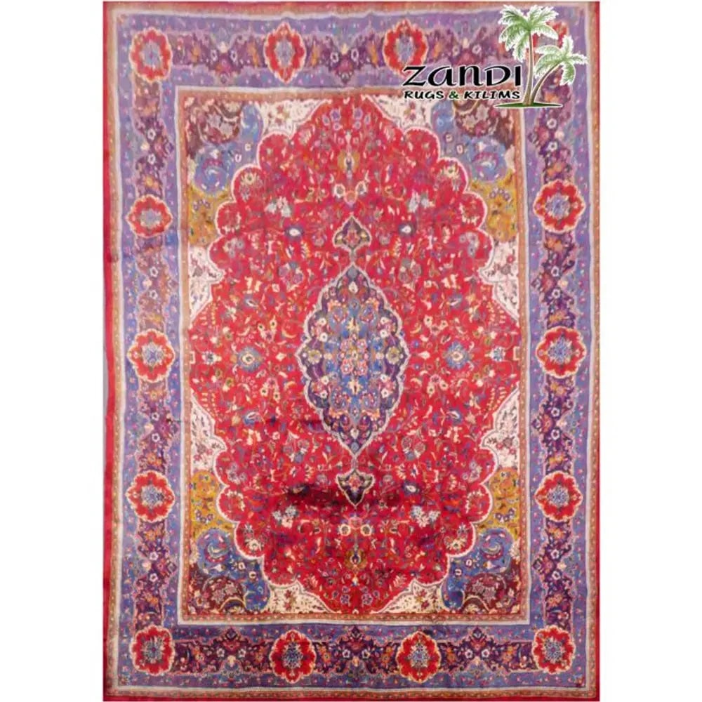 One Of The Kind Persian Tabriz Rug 12'10" x 10': ABC Rugs Kilims Collection Hand Knotted Arak Wool/Cotton Iran Rug Size 12'10"X10' Rr10079 Abcr10079 Hand knotted and meticulously crafted by Persian artisans, this stunning Persian Hand Knotted Area R