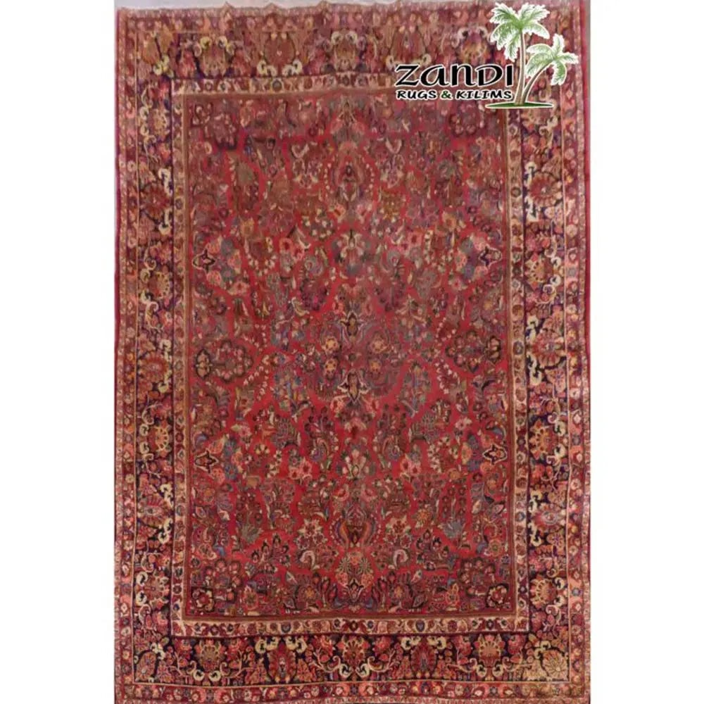 One Of The Kind Persian Tabriz Rug 11'11" x 8'10": ABC Rugs Kilims Collection Hand Knotted Wool Presian Rug Size 11'11"X8'10" Rr10665 Hand knotted and meticulously crafted by Persian artisans, this stunning Persian Hand Knotted Area Rug will invite qu