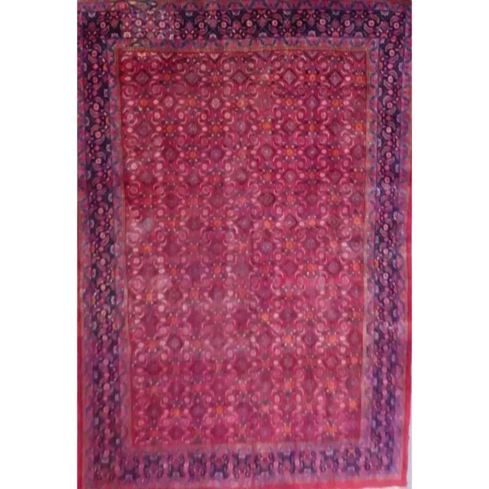 One Of The Kind Persian Tabriz Rug 12'0" x 9'0": ABC Rugs Kilims Collection Persian Tabriz Traditional Style Hand-Knotted Natural Wool And Cotton Rug 12'0'' X 9'0'' Abcr001 Hand knotted and meticulously crafted by Persian artisans, this stunning Han