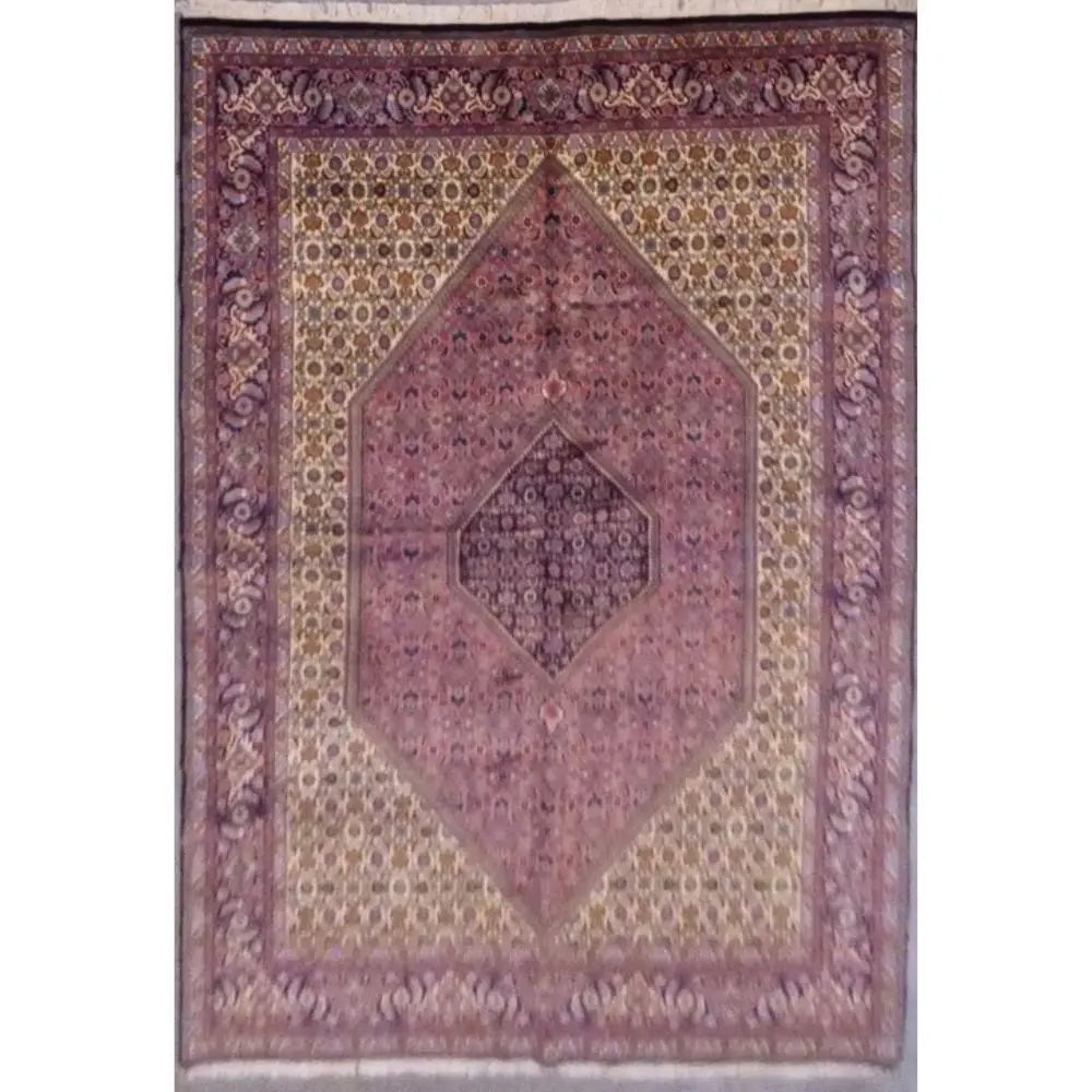 One Of The Kind Persian Bidjar Rug 10'0" x 6'10": ABC Rugs Kilims Collection Persian Bidjar Hand-Knotted Rug Made With Natural Wool & Cotton 10'0'' X 6'10" Abcr02857 Hand knotted and meticulously crafted by Persian artisans, this stunning Hand Kn