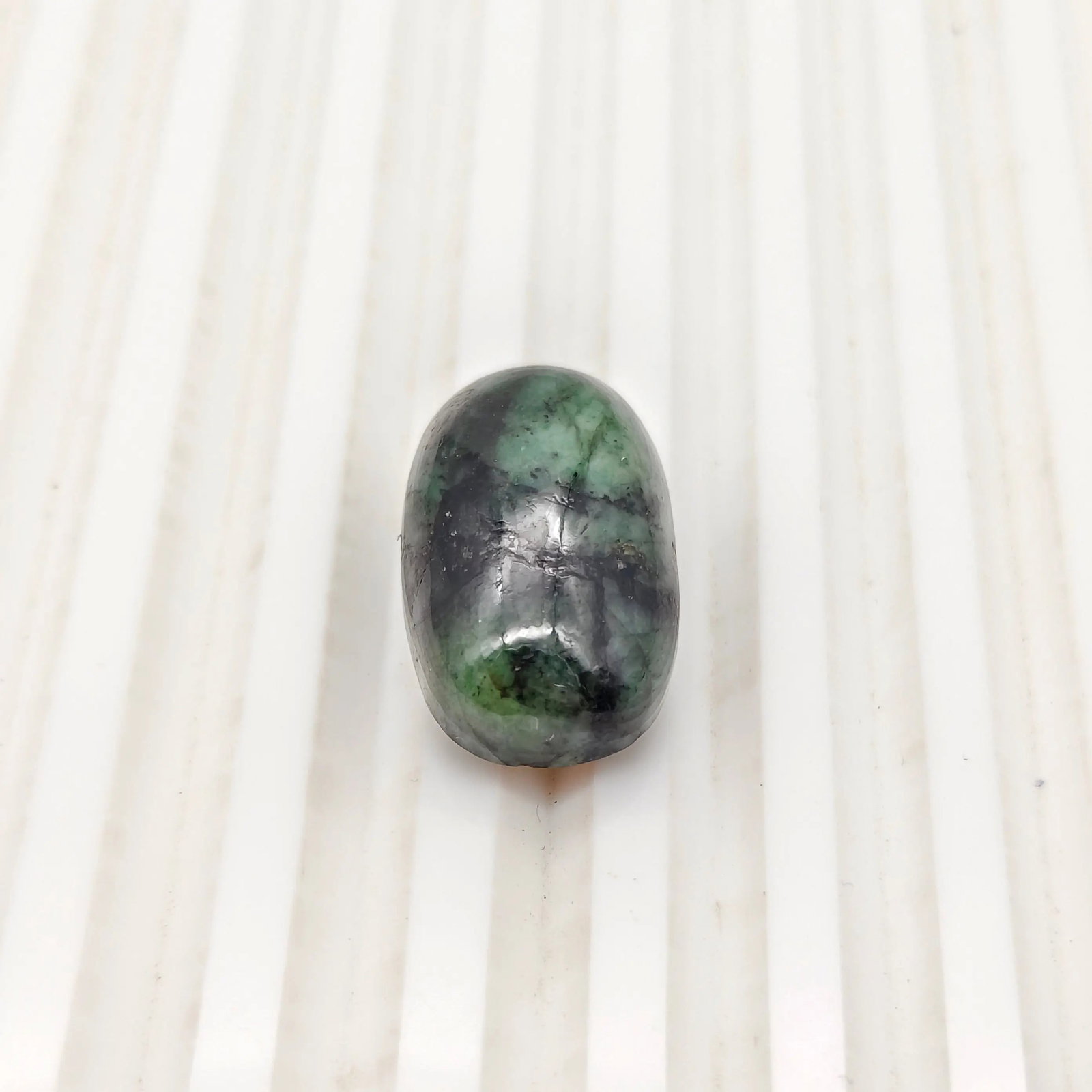 Exceptional Quality OVAL CABOCHON EMERALD, GREEN COLORED, INDIAN GEMSTONE, WEIGHT 24.9 CTS: ABC Rugs, Kilims & Jewelry offers internationally certified and verified pieces, with documentation provided by trusted gemological institutions, manufacturers, and industry professionals. At ABC