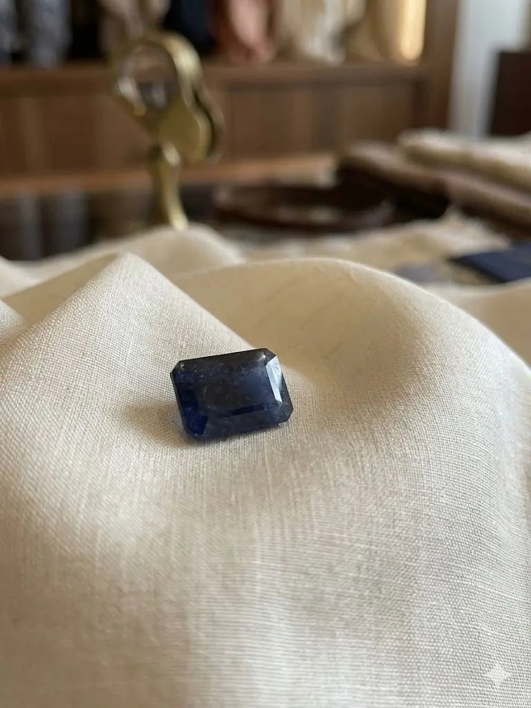 Exceptional Quality Sapphire, Rectangular/Mixed Shaped, Blue Semi-Transparent Colored, Weight: ABC Rugs, Kilims & Jewelry offers internationally certified and verified pieces, with documentation provided by trusted gemological institutions, manufacturers, and industry professionals. At ABC