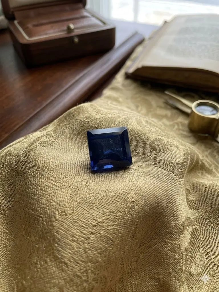 Exceptional Quality Sapphire, Oval /Mixed Shaped, Grayish Blue Semi-Transparent Colored, Weight: ABC Rugs, Kilims & Jewelry offers internationally certified and verified pieces, with documentation provided by trusted gemological institutions, manufacturers, and industry professionals. At ABC