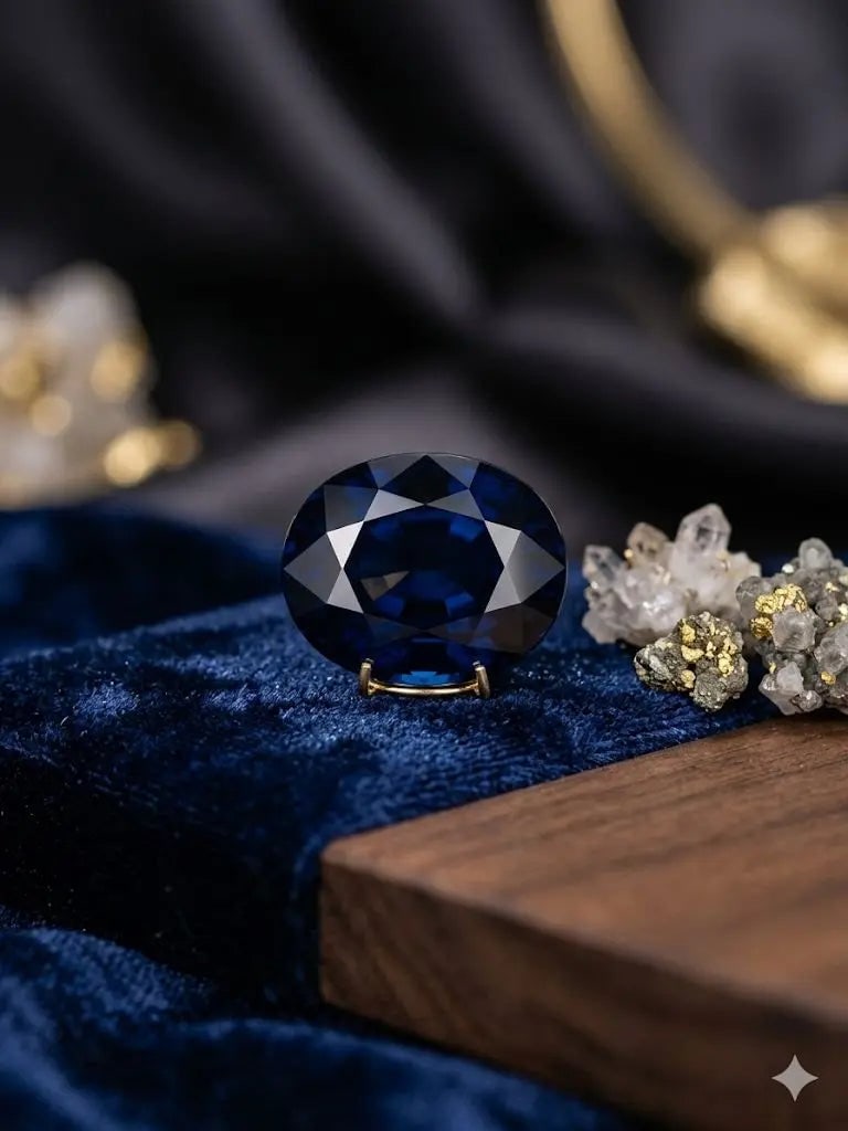 Exceptional Quality Sapphire, Oval/Mixed Shaped, Blue Semi-Transparent Colored, 3.65Ct.: ABC Rugs, Kilims & Jewelry offers internationally certified and verified pieces, with documentation provided by trusted gemological institutions, manufacturers, and industry professionals. At ABC 