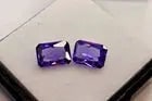 Exceptional Quality VVS Purple Sapphire Pair Emerald Cut 3-5 Ct Loose For Earring Making Gemstone,: ABC Rugs, Kilims & Jewelry offers internationally certified and verified pieces, with documentation provided by trusted gemological institutions, manufacturers, and industry professionals. At ABC 
