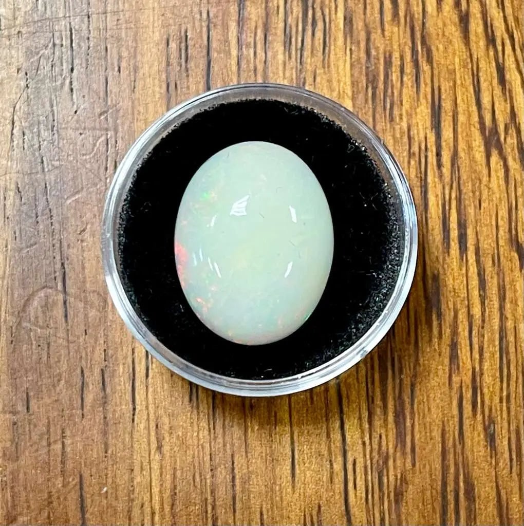 Exceptional Quality Ethiopian Opal Gemstone (11 Carats), Milky White Color Item#23, Gem144: ABC Rugs, Kilims & Jewelry offers internationally certified and verified pieces, with documentation provided by trusted gemological institutions, manufacturers, and industry professionals. At ABC 