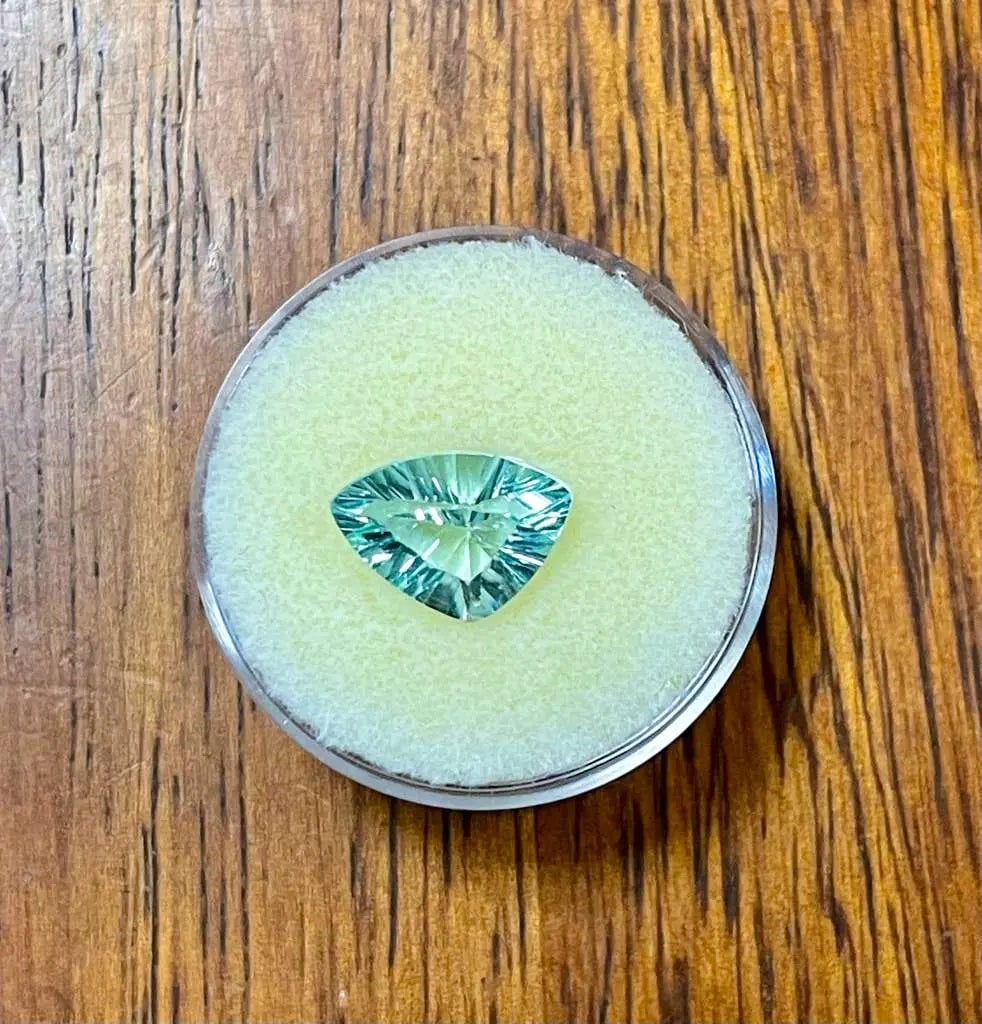 Exceptional Quality Indian Fluorite Gemstone (3.68 Carats), High Clarity Velvet Blue Color Item#18,: ABC Rugs, Kilims & Jewelry offers internationally certified and verified pieces, with documentation provided by trusted gemological institutions, manufacturers, and industry professionals. At ABC 