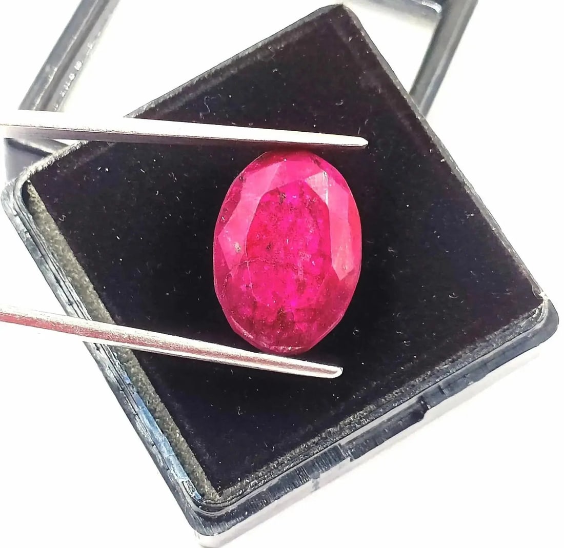 Exceptional Quality Red Ruby 19.10 Ct Certified Oval Cut Loose Gemstone 5DOB, Gem178: ABC Rugs, Kilims & Jewelry offers internationally certified and verified pieces, with documentation provided by trusted gemological institutions, manufacturers, and industry professionals. At ABC 
