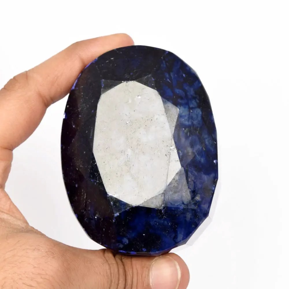 Exceptional Quality 1400 Ct. Loose Blue Sapphire, Oval Cut Certified Gemstone Collectible, Gem229: ABC Rugs, Kilims & Jewelry offers internationally certified and verified pieces, with documentation provided by trusted gemological institutions, manufacturers, and industry professionals. At ABC 