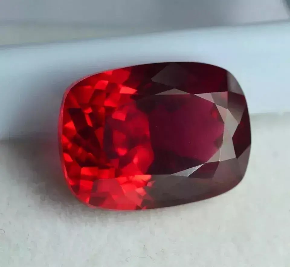 Exceptional Quality Flawless Burmese Red Ruby Cushion Shape Loose 100 Ct Certified Gemstone, Gem235 (1 of 1)