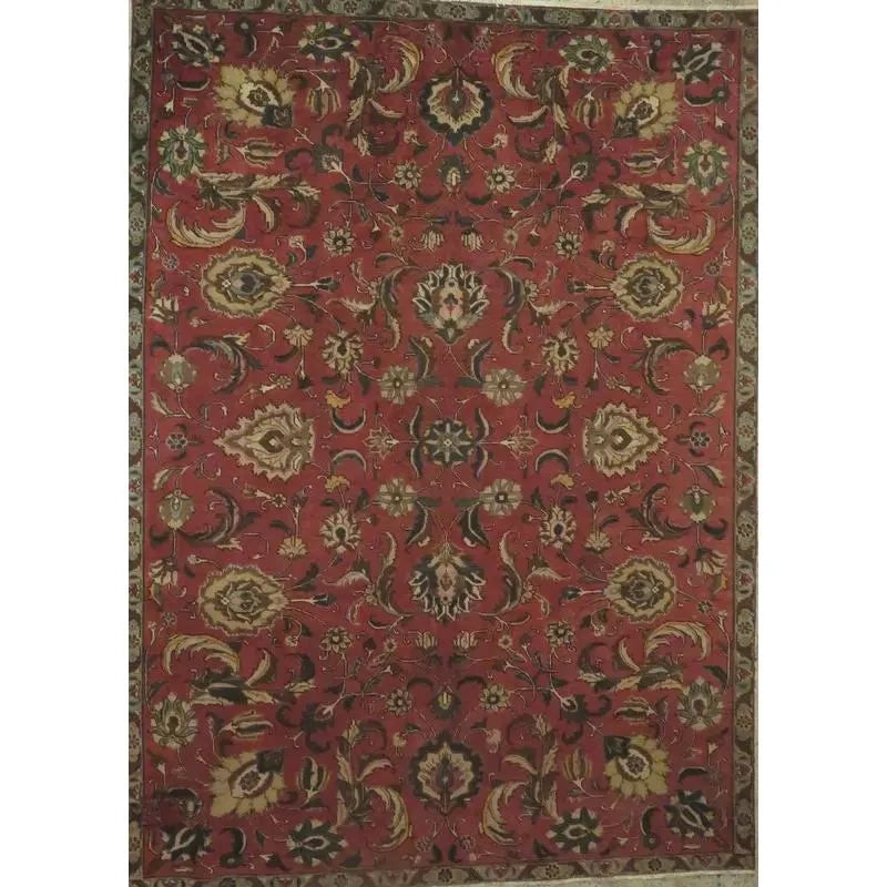 One Of The Kind Hand-Knotted Persian Wool Rug _ Luxurious Vintage Design, 7'5" x 4'4", Artisan: Hand-Knotted Persian Wool Rug _ Luxurious Vintage Design, 7'5" x 4'4", Artisan Crafted, Authentic hand-knotted traditional antique vintage Persian rugs, in excellent vintage condition with over 60 yea
