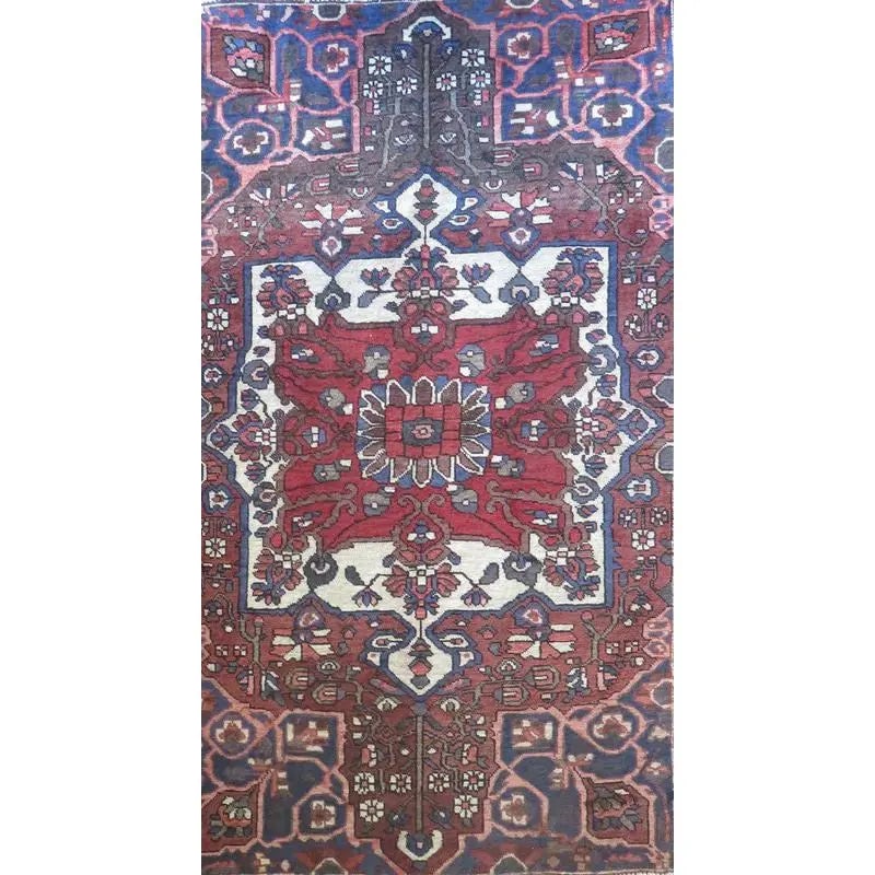 One Of The Kind Hand-Knotted Persian Wool Rug _ Luxurious Vintage Design, 12'6" x 9'10", Artisan: Hand-Knotted Persian Wool Rug _ Luxurious Vintage Design, 12'6" x 9'10", Artisan Crafted, Authentic hand-knotted traditional antique vintage Persian rugs, in excellent vintage condition with over 60 y