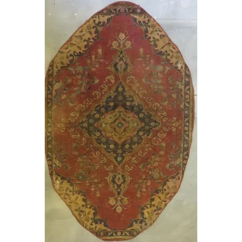 One Of The Kind Hand-Knotted Persian Wool Rug _ Luxurious Vintage Design, 10'2" x 6'10", Artisan: Hand-Knotted Persian Wool Rug _ Luxurious Vintage Design, 10'2" x 6'10", Artisan Crafted, Authentic hand-knotted traditional antique vintage Persian rugs, in excellent vintage condition with over 60 y
